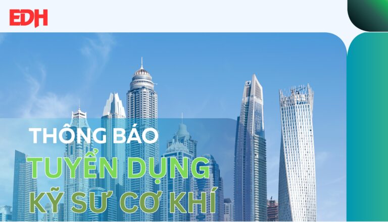TUYỂN DỤNG KỸ SƯ CƠ KHÍ